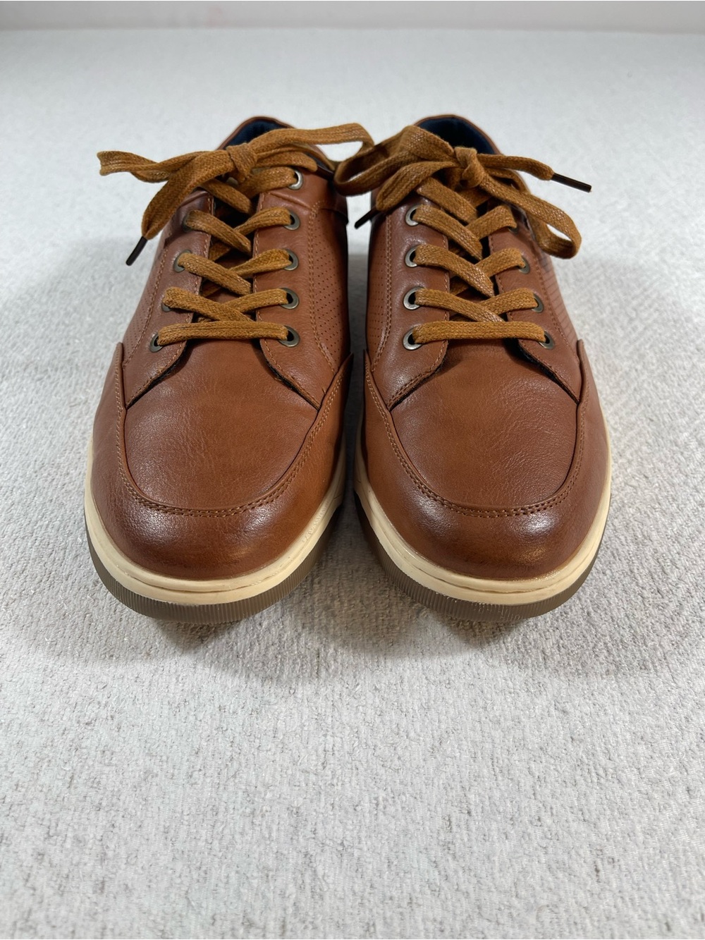 JOUSEN Milan Men’s Brown Lace Up Casual Sneakers US 10 EU 43 UK 9 DCS24036. #678